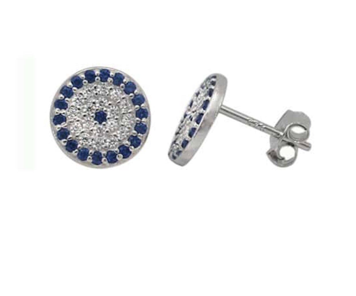 Macy's Sapphire (1-3/8 ct. t.w.) & Diamond (1/3 Hoop Earrings 14k Gold  (Also Emerald Ruby) | Westland Mall