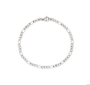 Steel chain bracelet